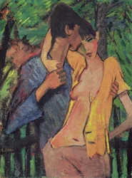Liebende (Der Künstler und Irene Altmann)